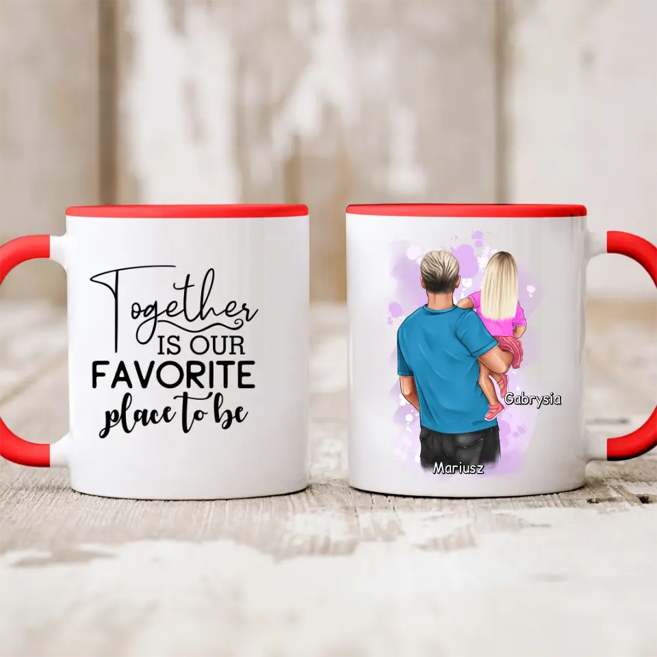 Hrnček pre otca + dcérka #16