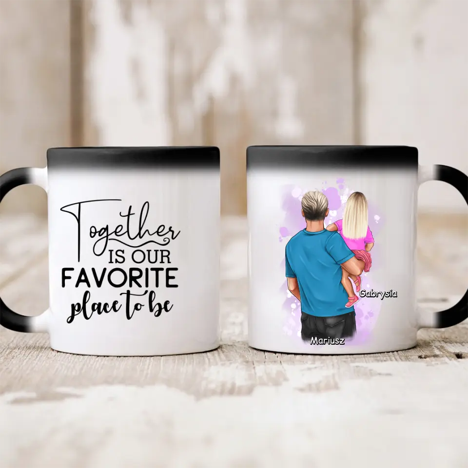 Hrnček pre otca + dcérka #16