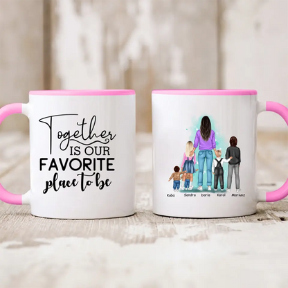 Rodinný hrnček - mama + max 1-4 detí #S12