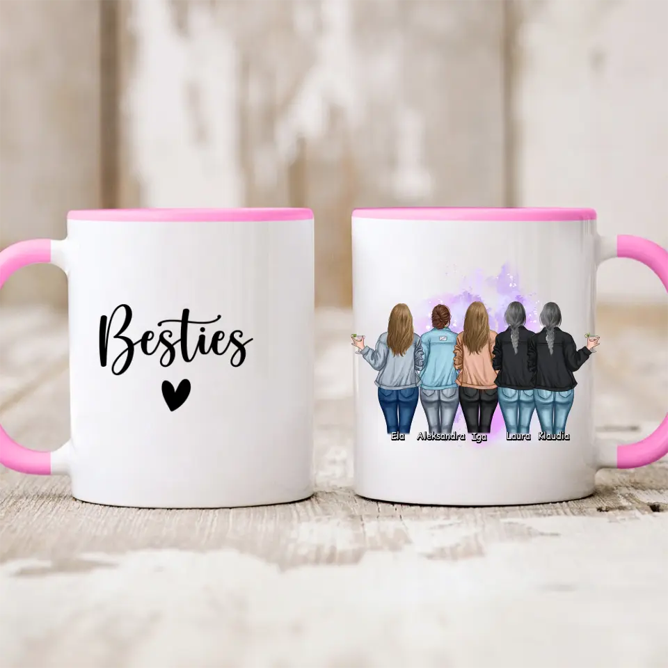 Hrnčeky pre priateľky max. 2-5 osoby #S20