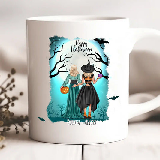 Hrnčeky pre priateľky 2 osoby - Halloween #1