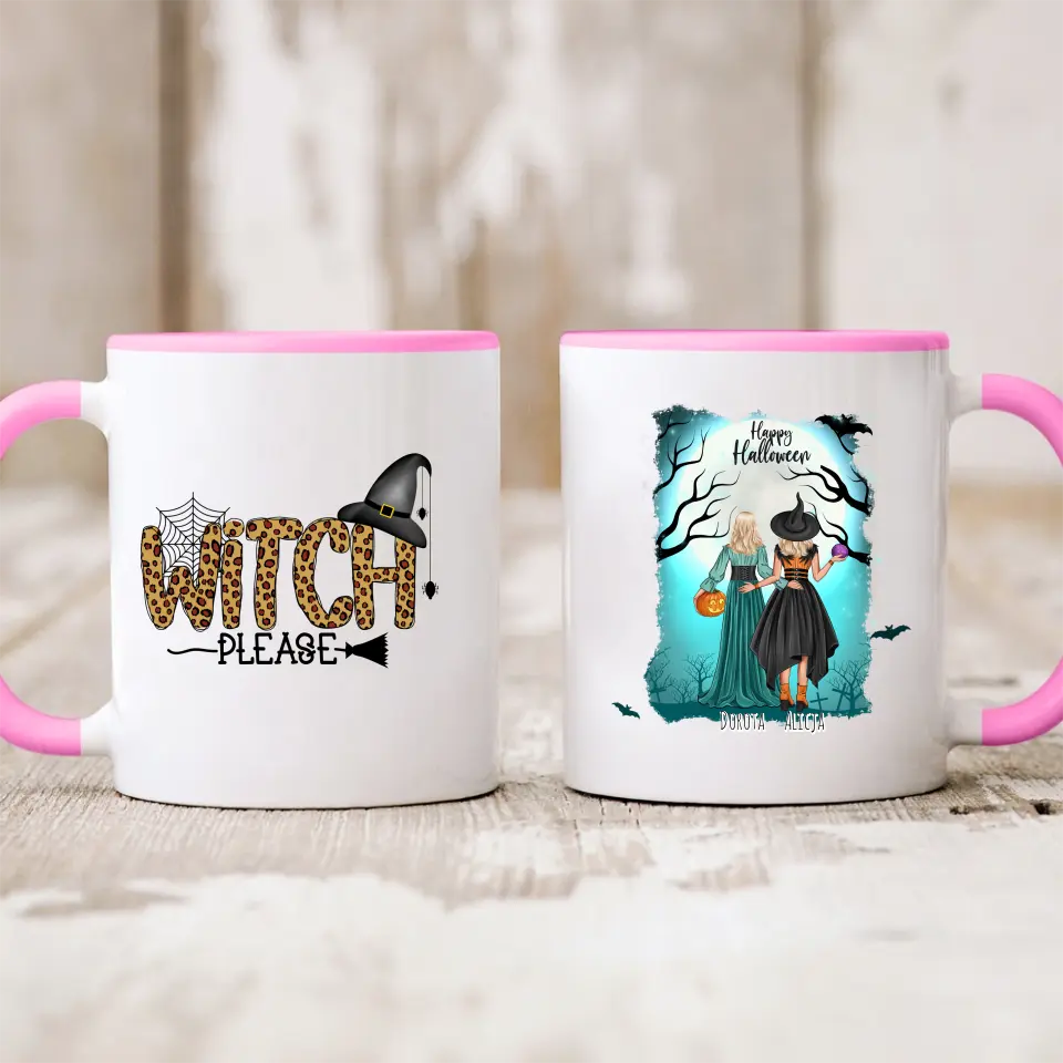 Hrnčeky pre priateľky 2 osoby - Halloween #1