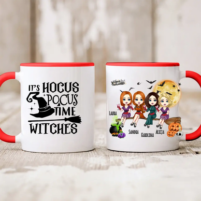 Hrnčeky pre priateľky 1-4 osoby - Halloween #4