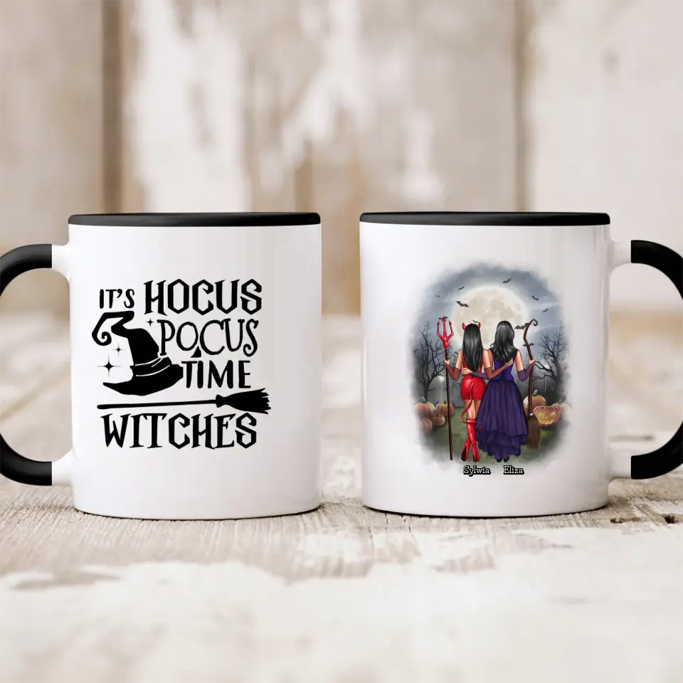 Hrnčeky pre priateľky 2 osoby - Halloween #3