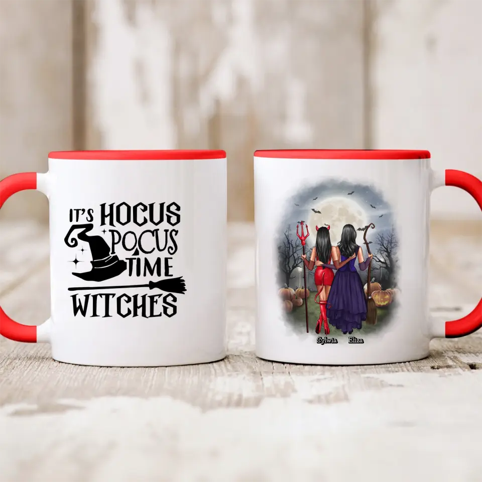 Hrnčeky pre priateľky 2 osoby - Halloween #3