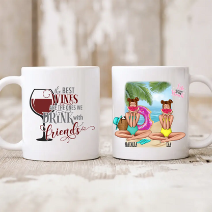 Hrnčeky pre priateľky 1-2 osoby #SK25