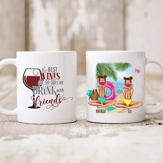 Hrnčeky pre priateľky 1-2 osoby #SK25