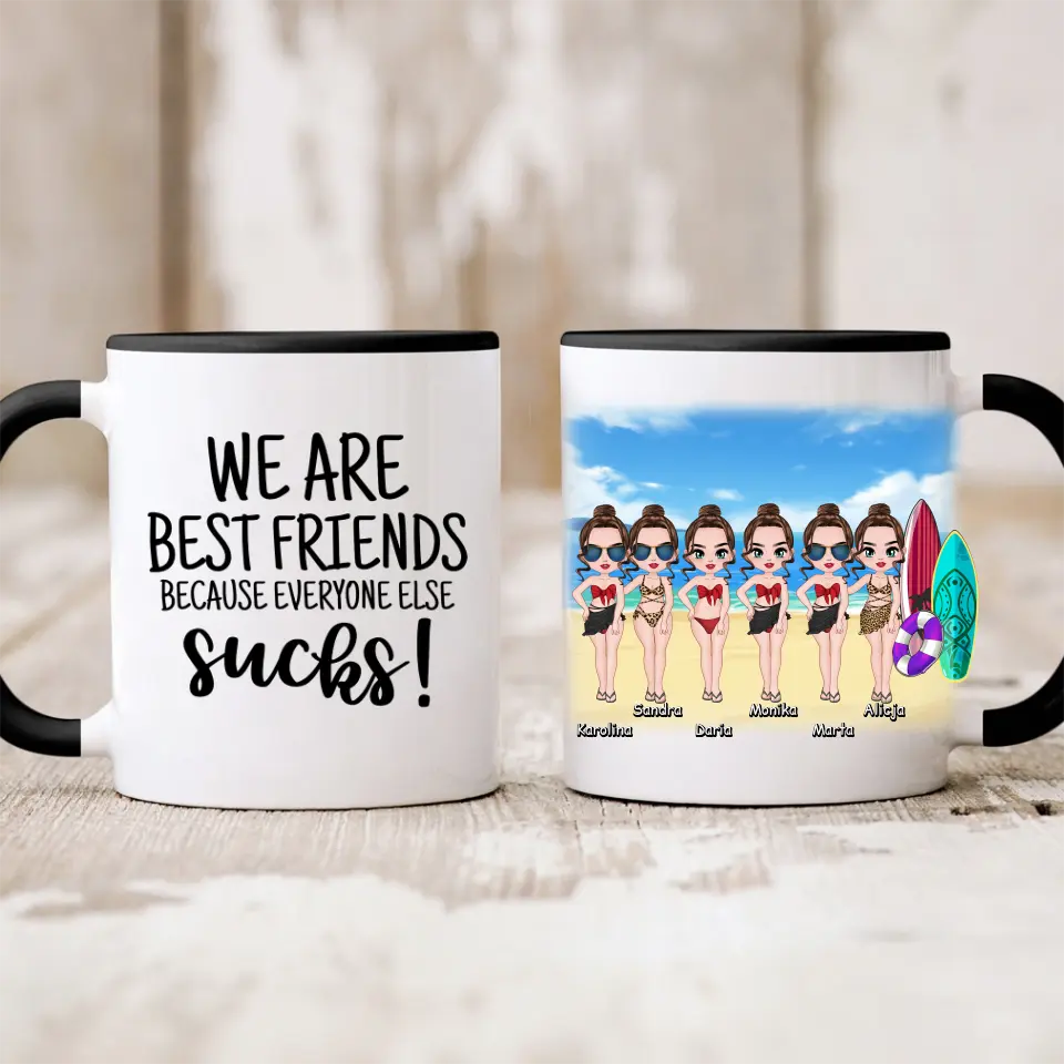 Hrnčeky pre priateľky max. 1-6 osoby #SK28