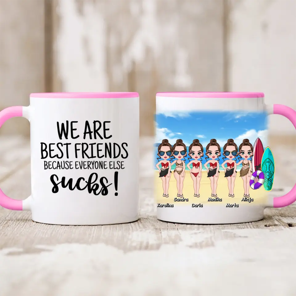 Hrnčeky pre priateľky max. 1-6 osoby #SK28