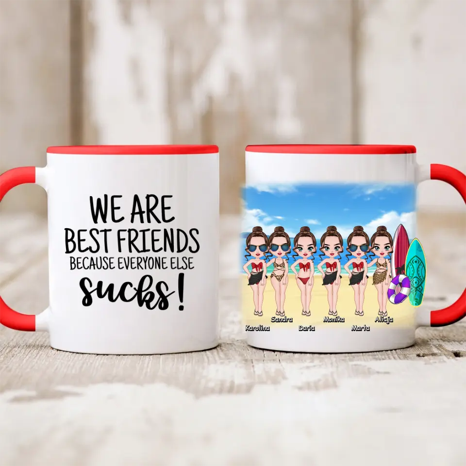 Hrnčeky pre priateľky max. 1-6 osoby #SK28