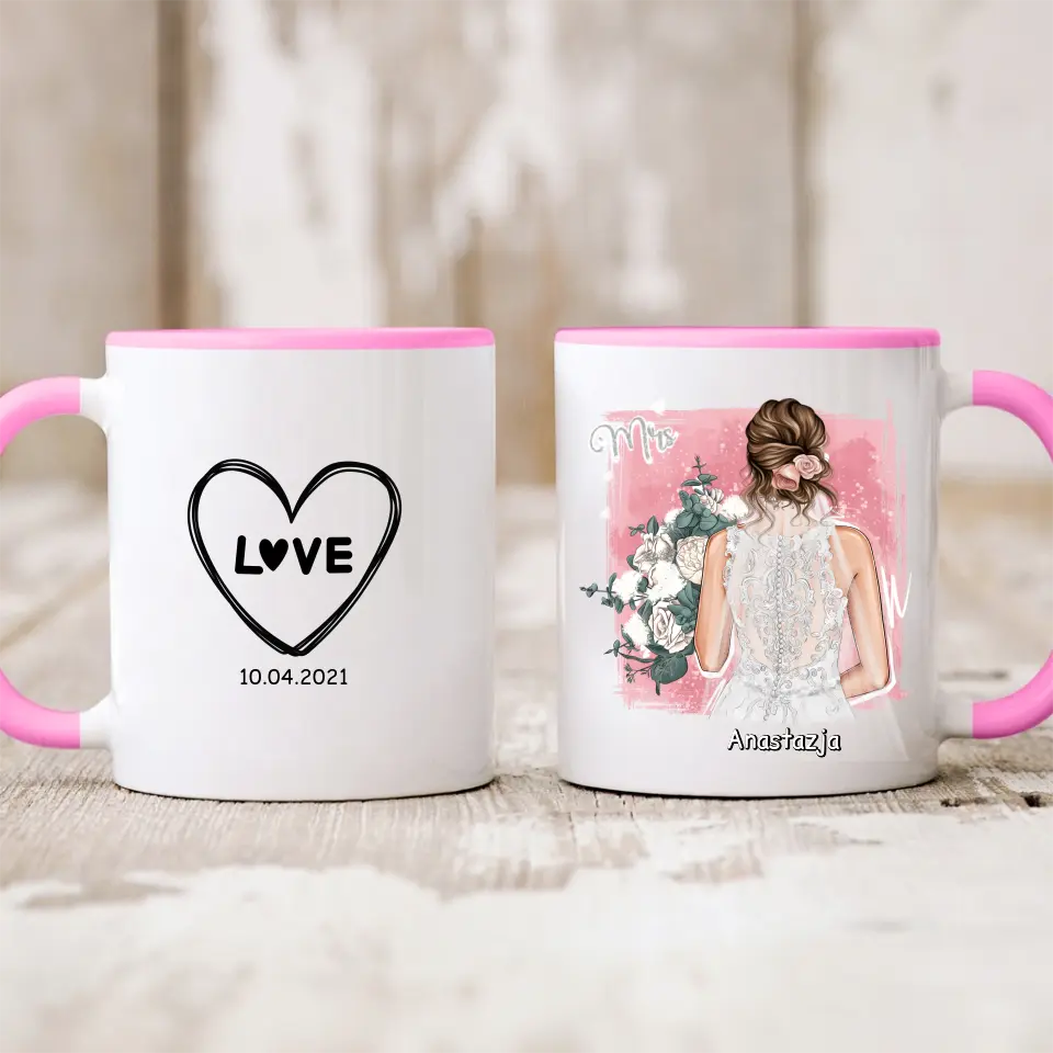 Hrnček s nevestou #SK33