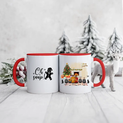 Rodinný hrnček  - 2 dospelé osoby + max 1-4 detí + max 1-2 domáci miláčikovia #Vianoce