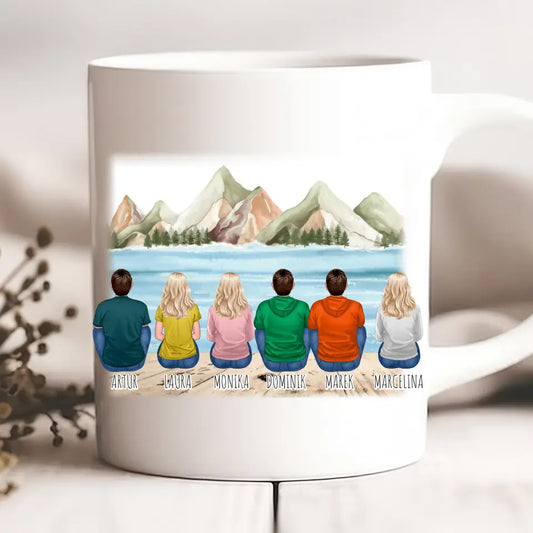 Hrnčeky pre priateľky - žena alebo muž max. max. 1-6 osoby #SK62