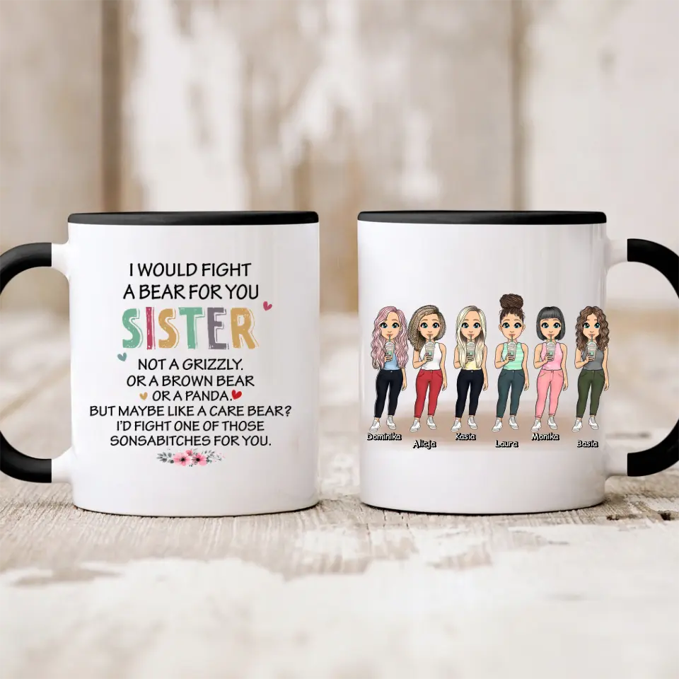 Hrnčeky pre priateľky 1-6 osoby #SK32