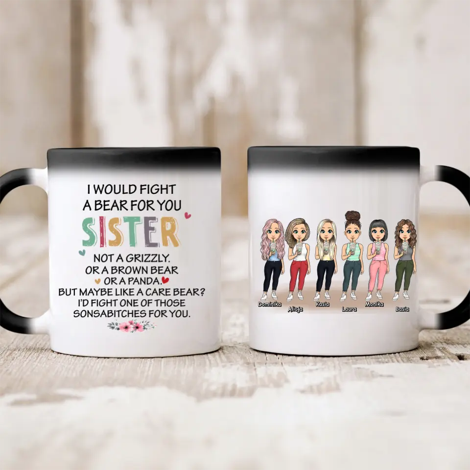 Hrnčeky pre priateľky 1-6 osoby #SK32