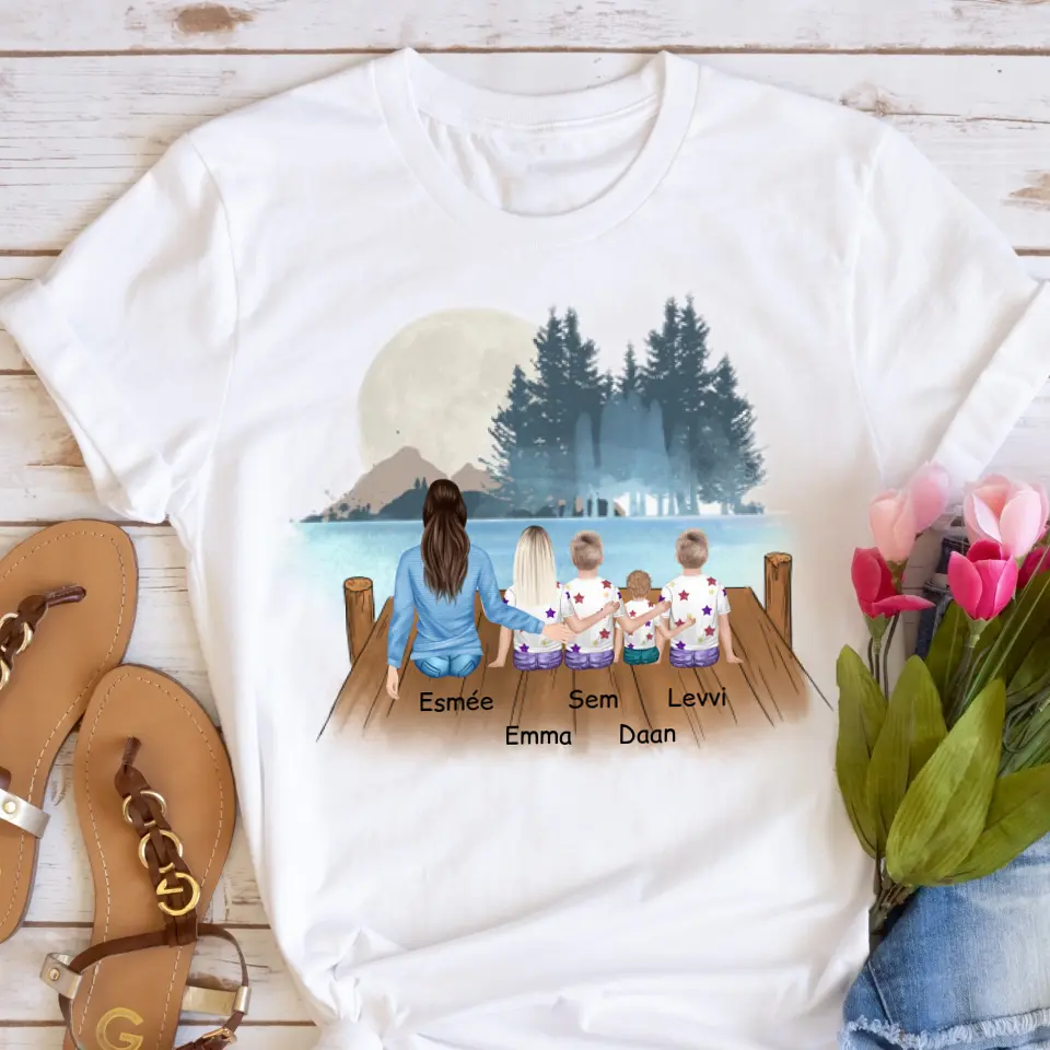 Tričká s potlačou -  mama + max 1-4 detí #3