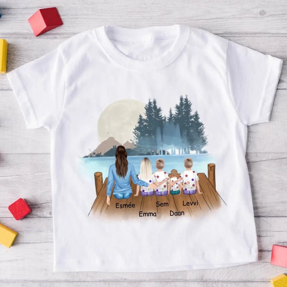 Tričká s potlačou -  mama + max 1-4 detí #3