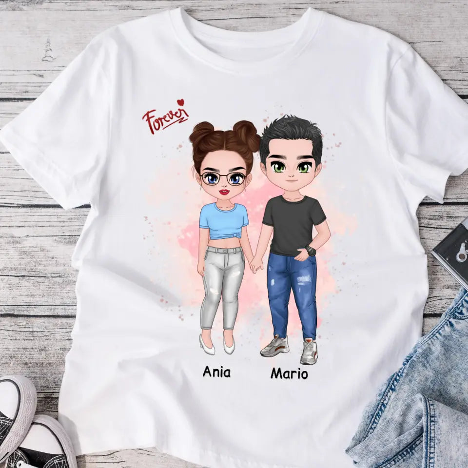 Tričká s potlačou pre páry #5