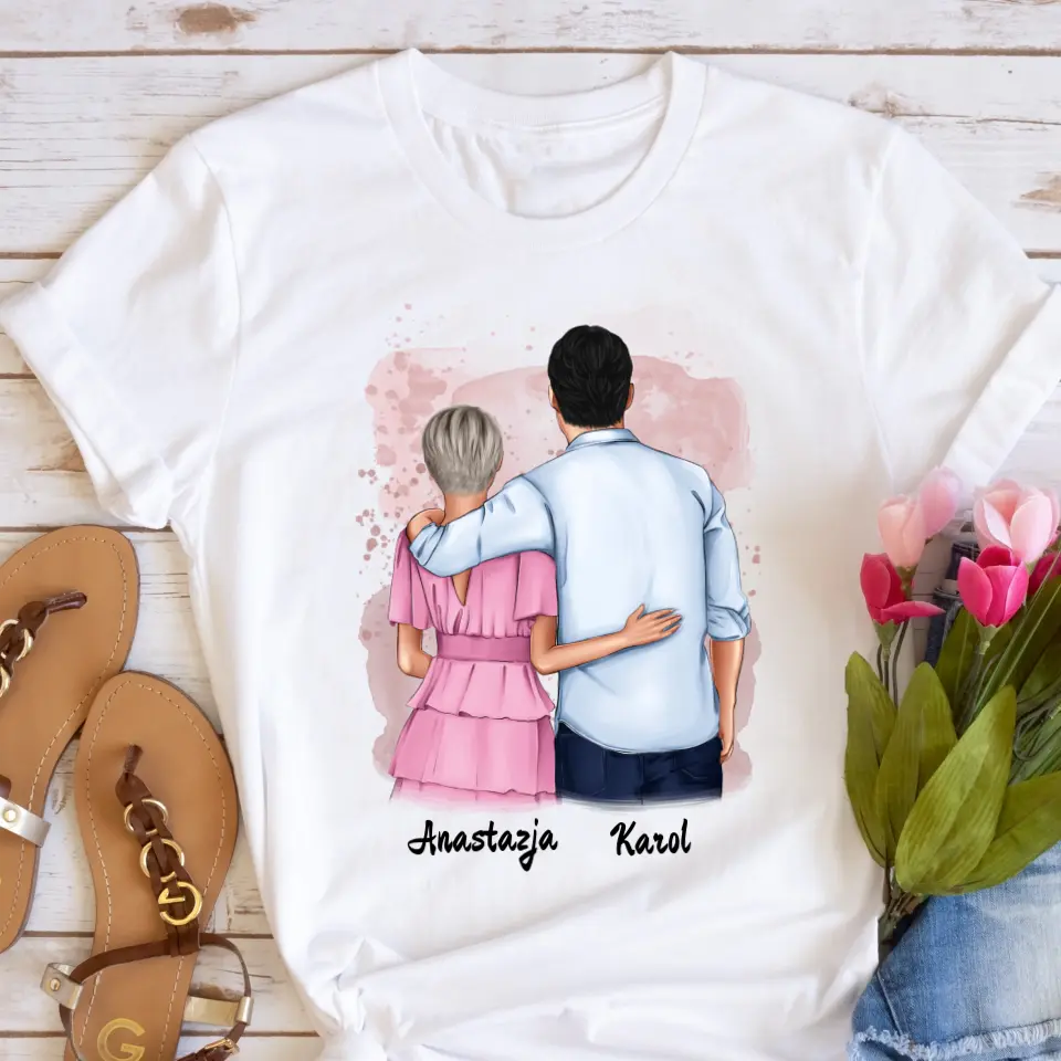 Tričká s potlačou pre páry #6