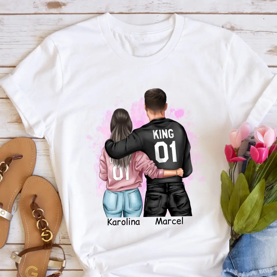 Tričká s potlačou pre páry #7