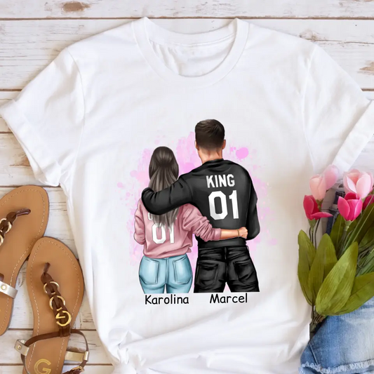 Tričká s potlačou pre páry #7