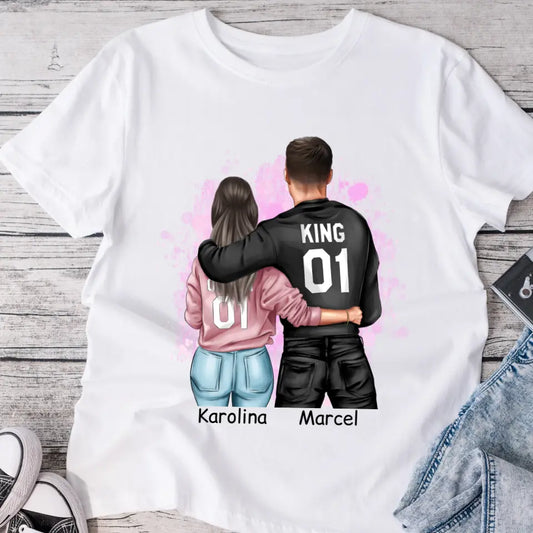 Tričká s potlačou pre páry #7