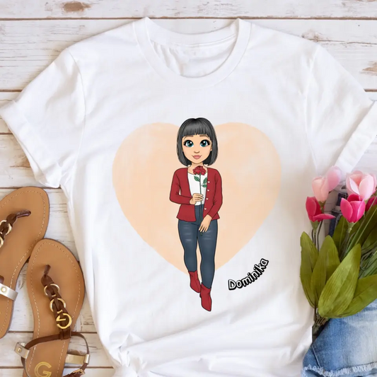 Tričká s potlačou pre páry - Žena #9