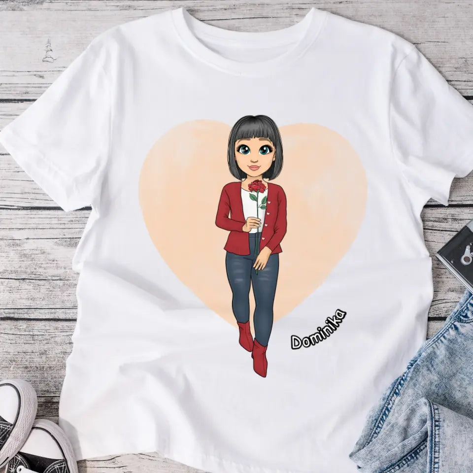 Tričká s potlačou pre páry - Žena #9