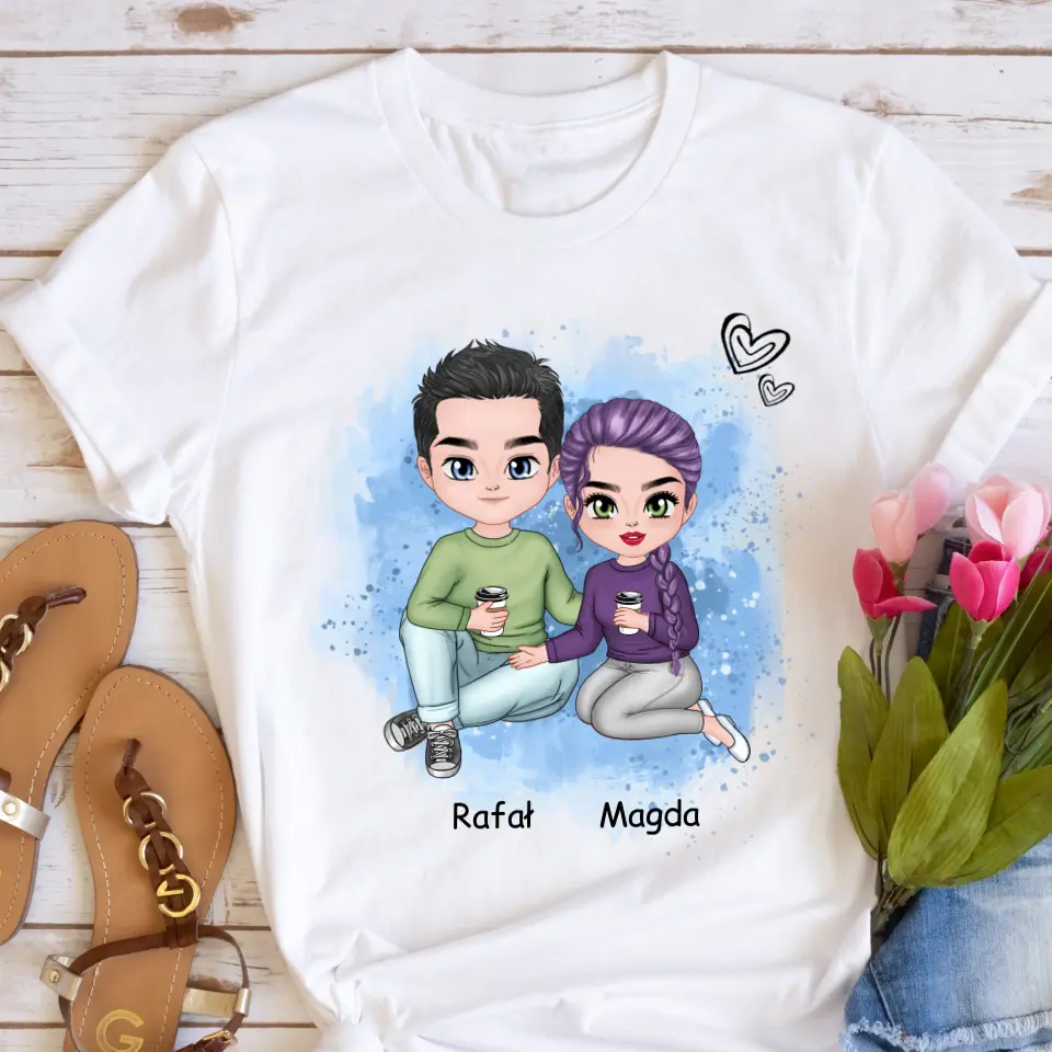 Tričká s potlačou pre páry #12