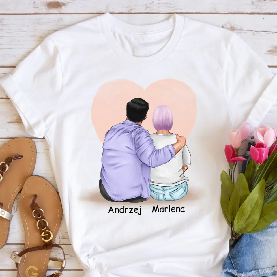 Tričká s potlačou pre páry #13