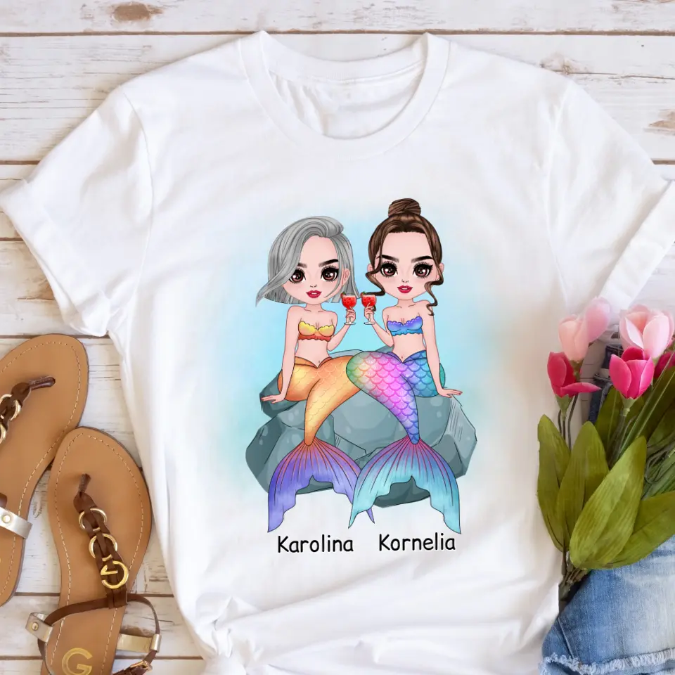 Tričká s potlačou pre priateľky 2 osoby #37