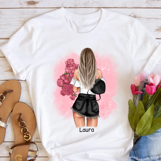 Tričká s potlačou pre priateľky 1 osobu #39