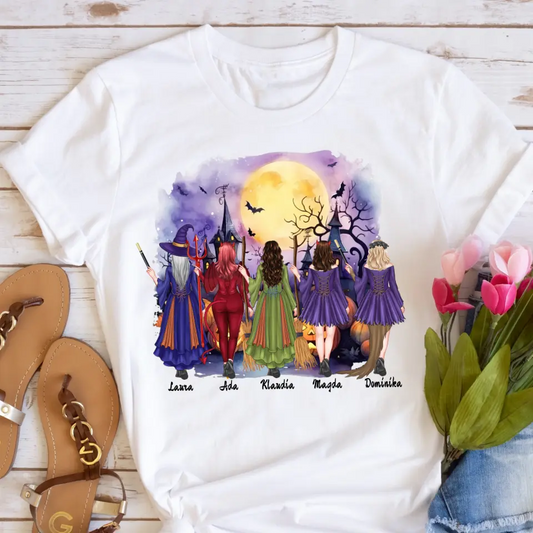 Tričká s potlačou pre priateľky max. 1-5 osoby na Halloween #1