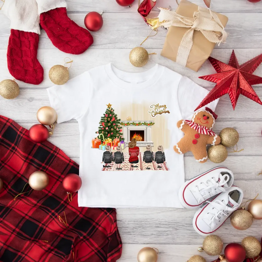 Tričká s potlačou - mamička + max 1-4 detí - Vianoce #23