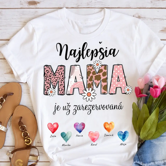 Tričká s potlačou - mama + 1-6 detí #144