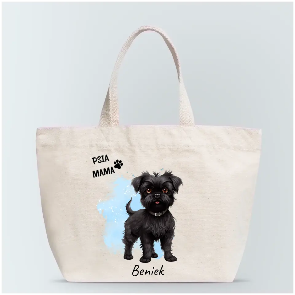 Personalizovaná nákupná taška -  Psia mama / Psí otec #5713