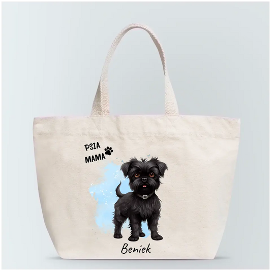 Personalizovaná nákupná taška -  Psia mama / Psí otec #5713