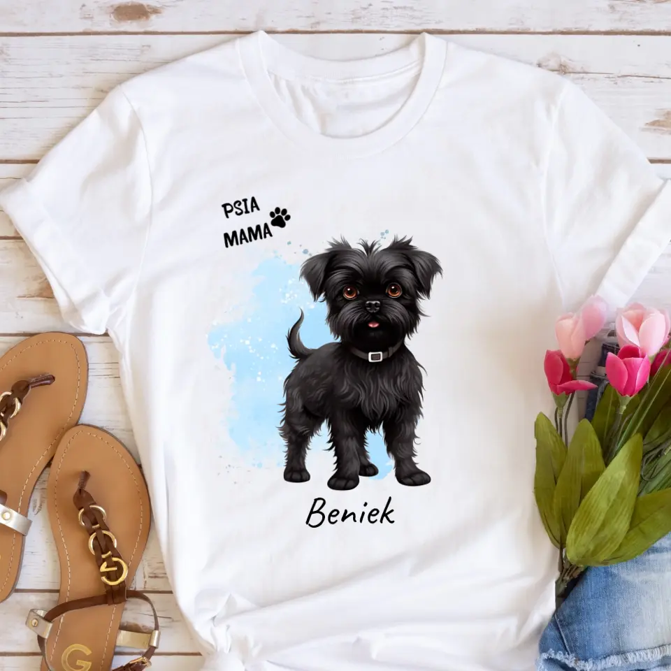 Tričko s potlačou - Psia mama / Psí otec #5291