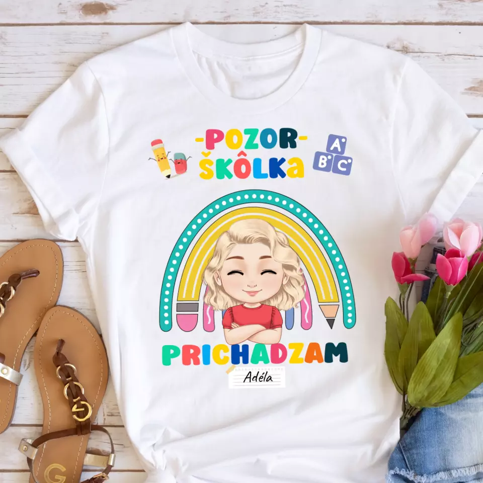 Tričko personalizované pre predškolákov #4