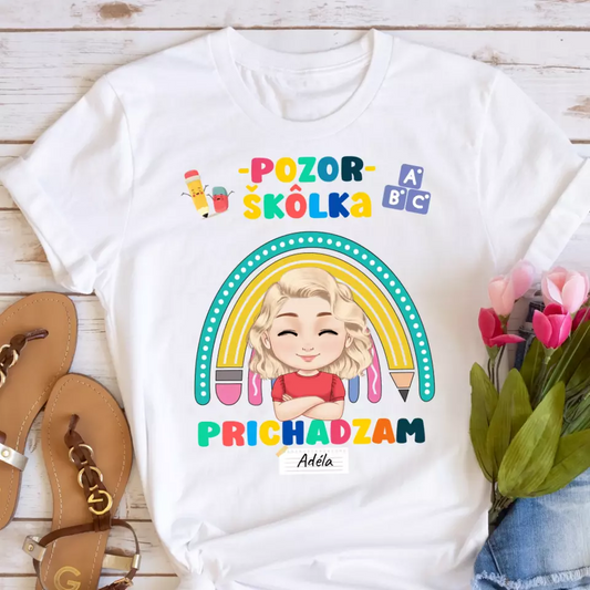 Tričko personalizované pre predškolákov #4