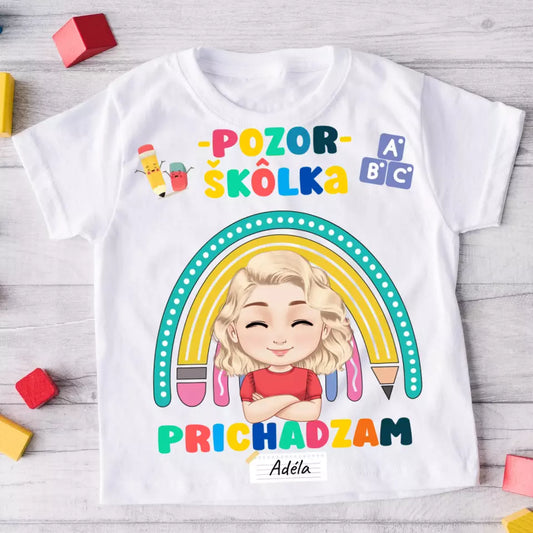 Tričko personalizované pre predškolákov #4