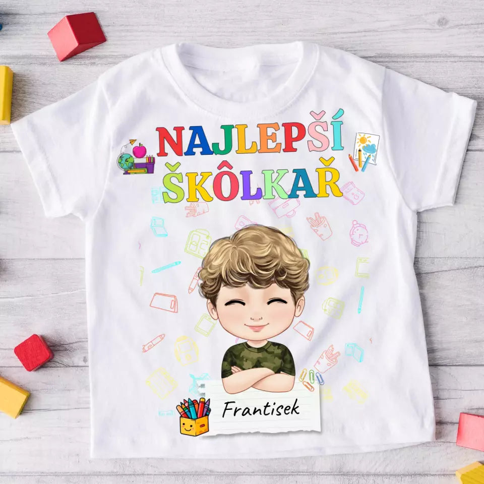 Tričko personalizované pre predškolákov #1