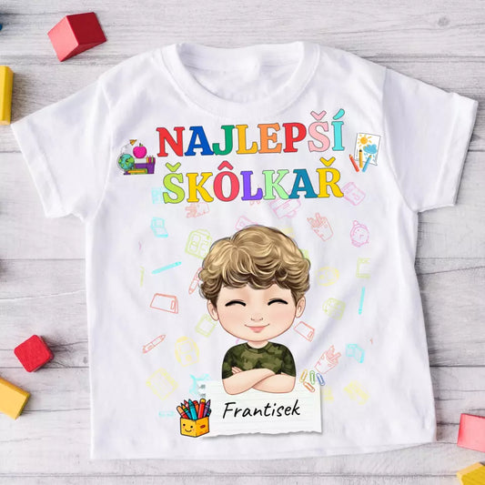 Tričko personalizované pre predškolákov #1