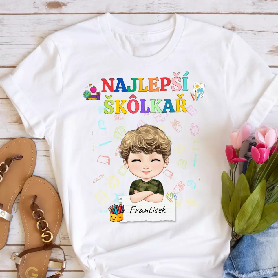 Tričko personalizované pre predškolákov #1