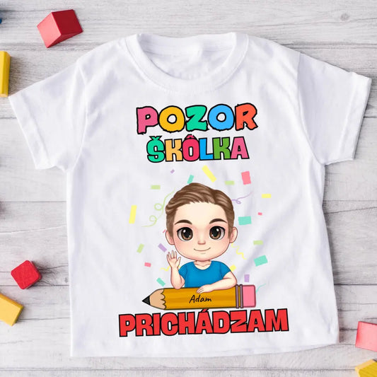 Tričko personalizované pre predškolákov #9211