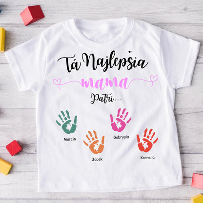 Tričko pre mamu – Personalizované – Darček na Deň matiek #2001