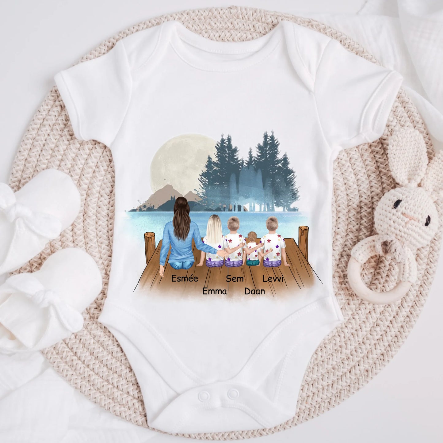 Tričká s potlačou -  mama + max 1-4 detí #3