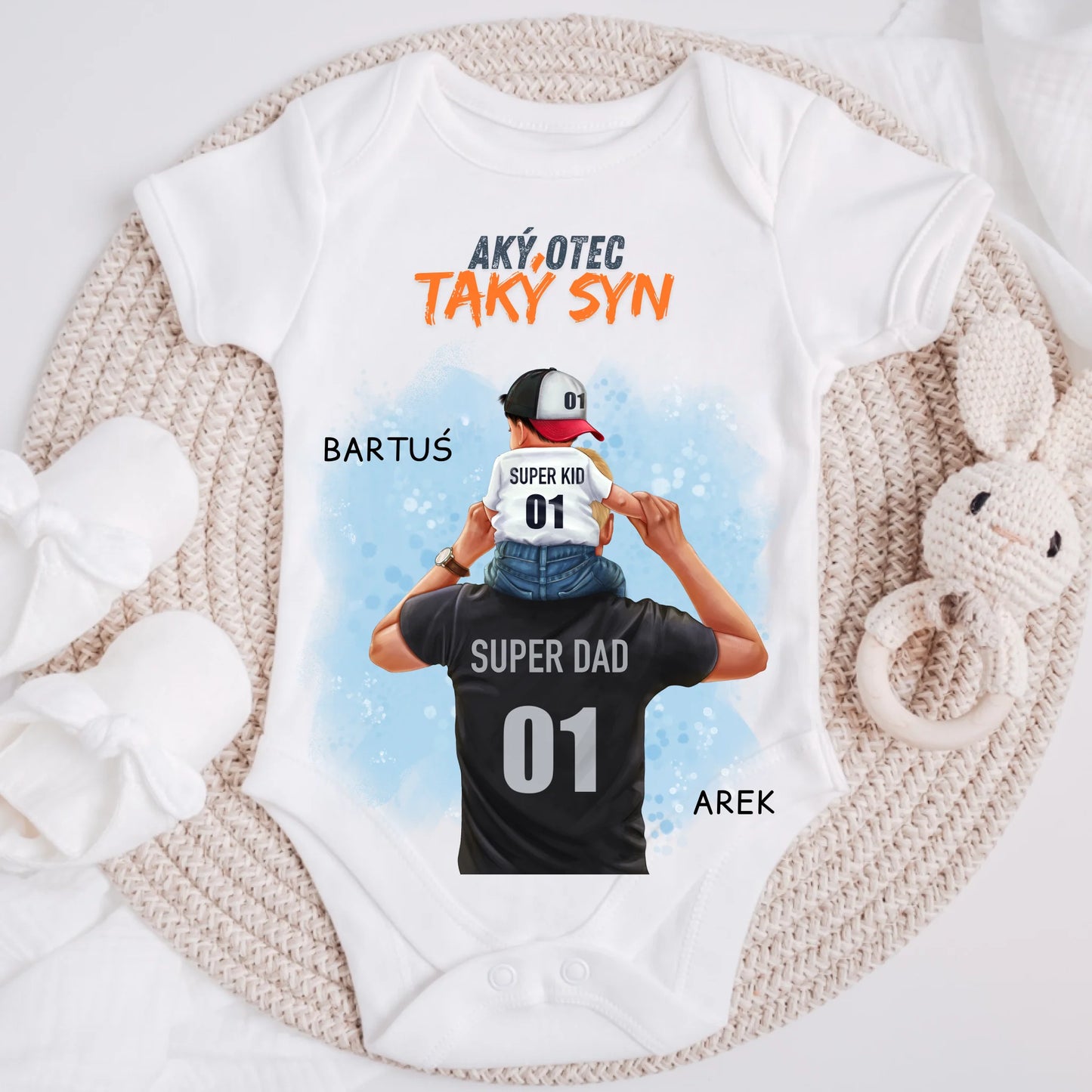 Tričká s potlačou pre otca + syn #5