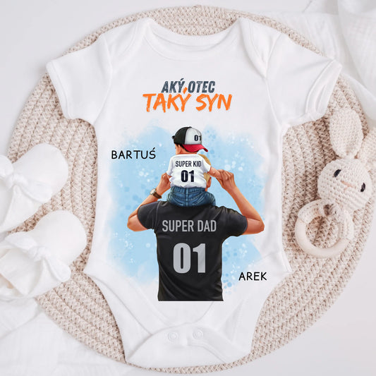 Tričká s potlačou pre otca + syn #5