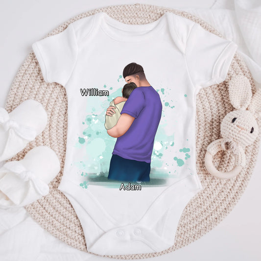 Tričká s potlačou pre otca a dieťa #17